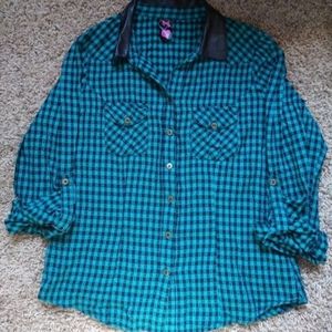 Women's BFF Button Down Shirt